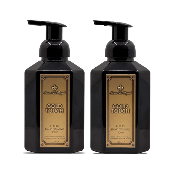 Savon De Royal Luxury Vegan Köpük Sabun Gold Touch 2 x 500 ml