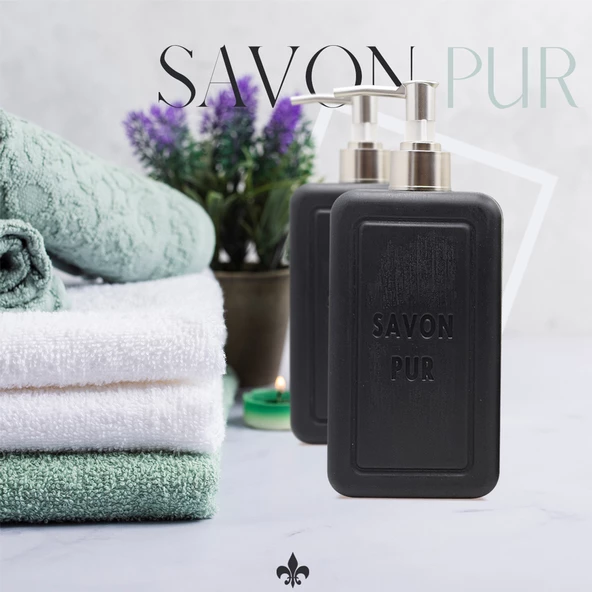 Savon De Royal Savon Pur Luxury Vegan Sıvı Sabun Siyah 3 x 500 ml - 3