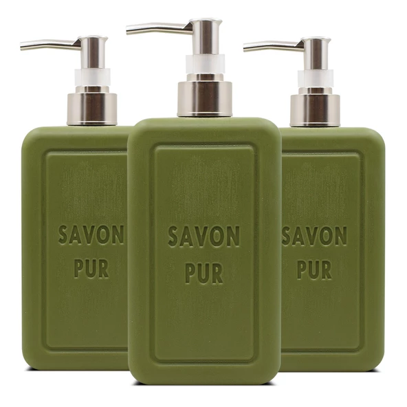Savon De Royal Savon Pur Luxury Vegan Sıvı Sabun Yeşil 3 x 500 ml