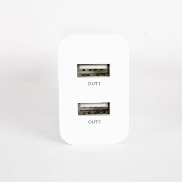 Tecno Huawei Mate 40 Pro+ İle Uyumlu Çift UsbA & Type-C ve Micro Çıkışlı Kablolu Hızlı Şarj Aleti - Resim 5