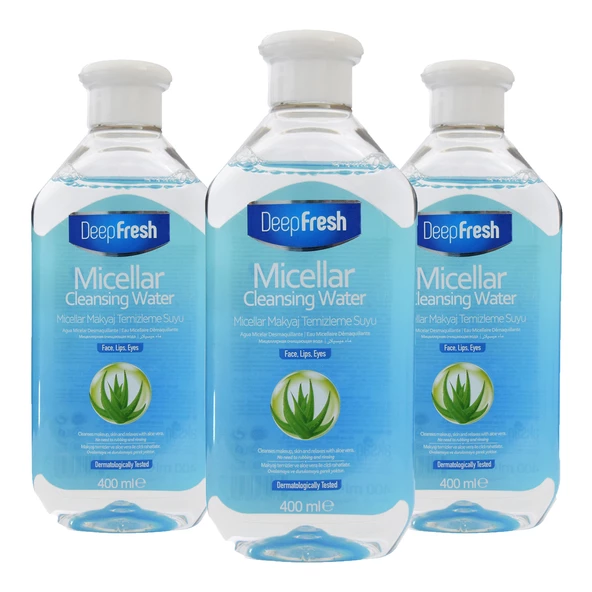 Deep Fresh Micellar Makyaj Temizleme Suyu 3 x 400 ml