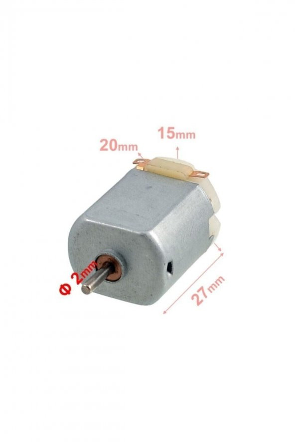 10 Adet Dc Motor, Deney Motoru, 3v, 6v Motor Yüksek Devir Dinamo Motor D.m - 2
