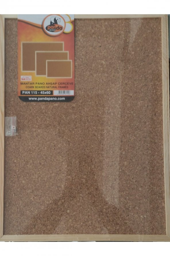 Mantar Pano Ahşap Çerçeve 45x60 - 2