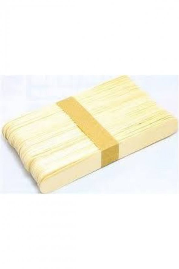 Ahşap Dil Basma Çubuğu Abeslang Naturel 50 li Paket 150x18 mm çx - 2