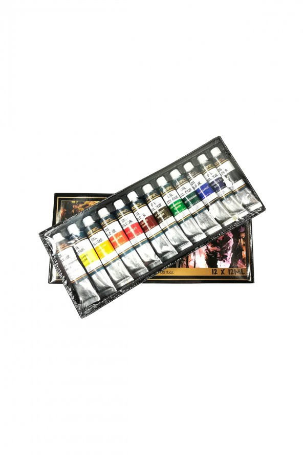 Yağlı Boya 12ml Tüp 12 Renkli - 2