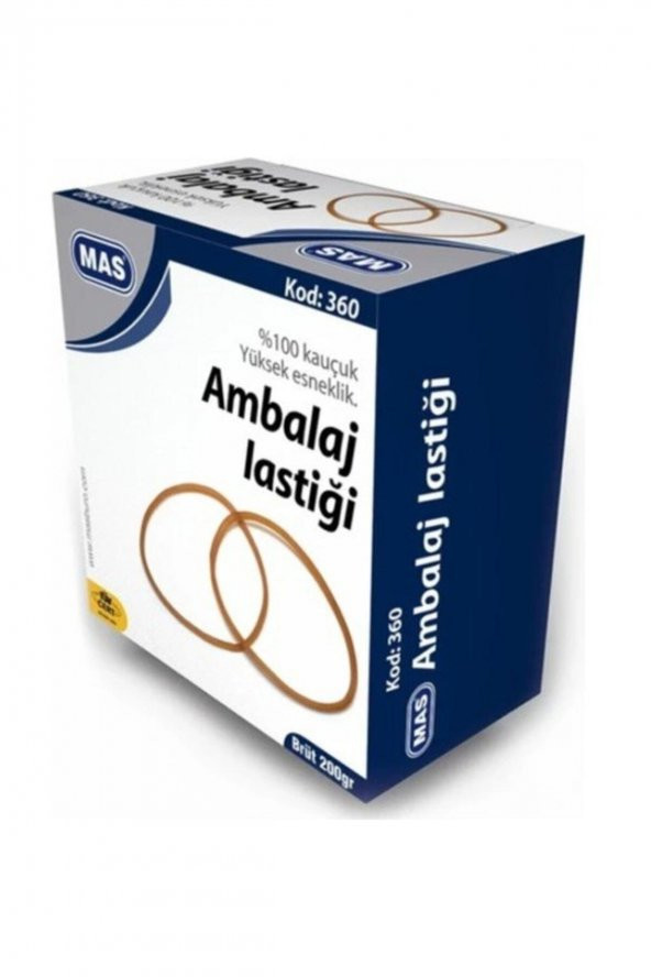 Ambalaj Lastiği 200gr 100 Kauçuk Midi Kt 360