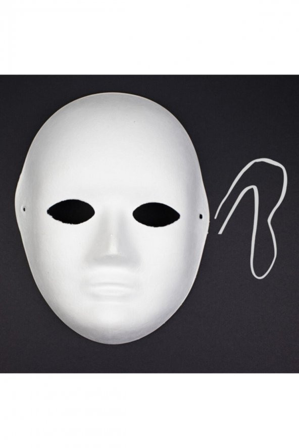 Karton Maske Boyama - 2