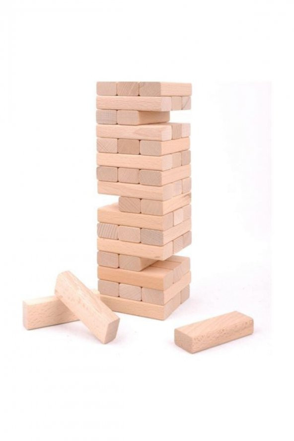 54 Parça Jenga Denge Oyunu