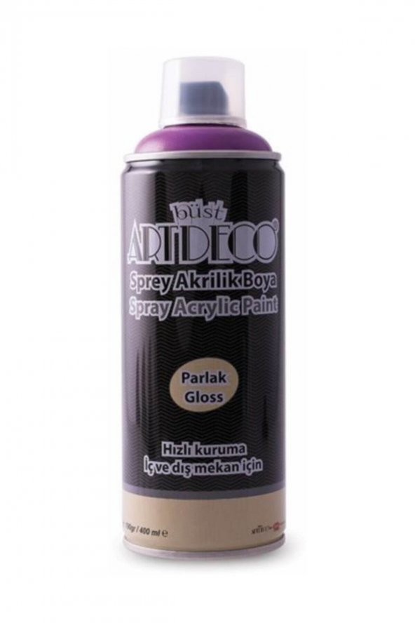 Akrilik Sprey Boya 400 Ml. Kızıl Mor - 2