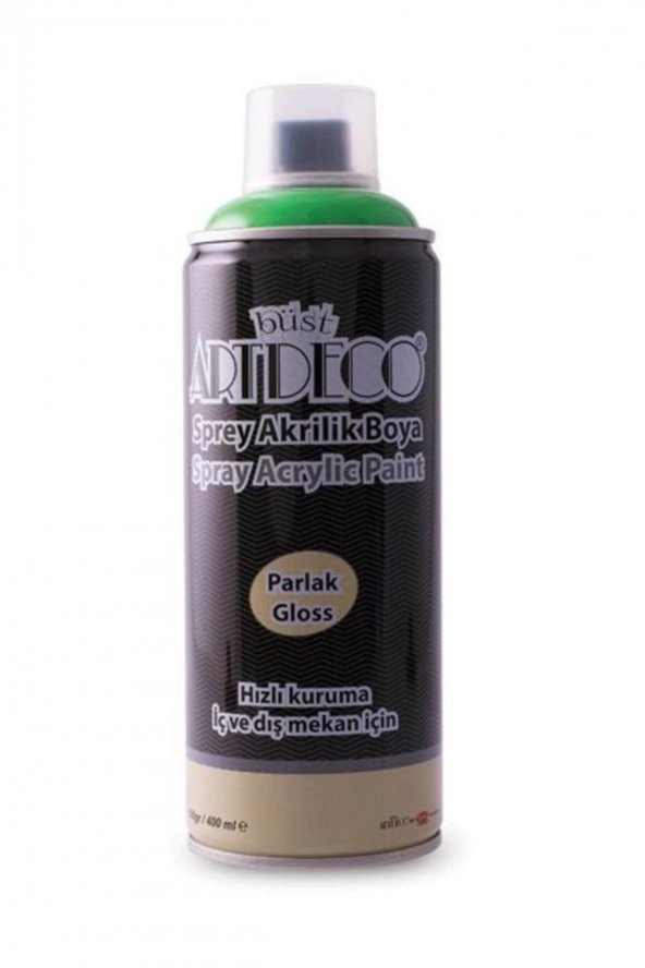 Akrilik Sprey Boya 400 Ml. Elma Yeşili - 2