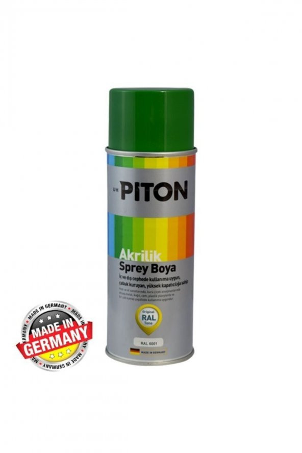Akrilik Boya Ral 6001 Zümrüt Yeşil 400 Ml Sprey Boya - 2