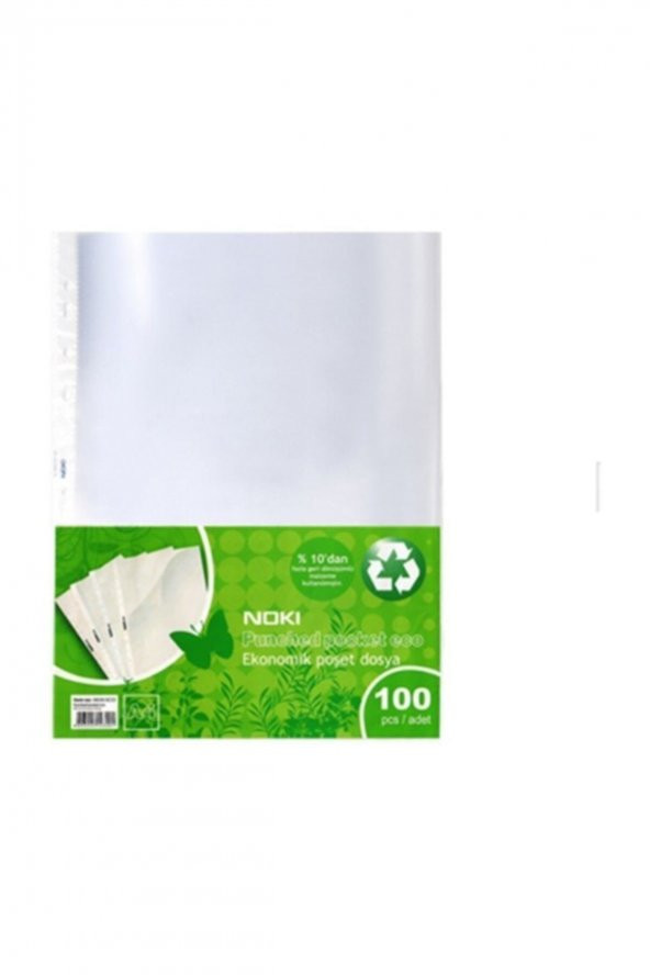 Eco Poşet Dosya A/4 100lü 3 Paket 300 Adet