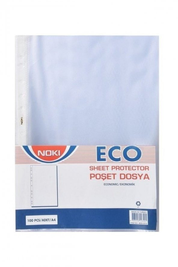 Eco Poşet Dosya 100 Lü