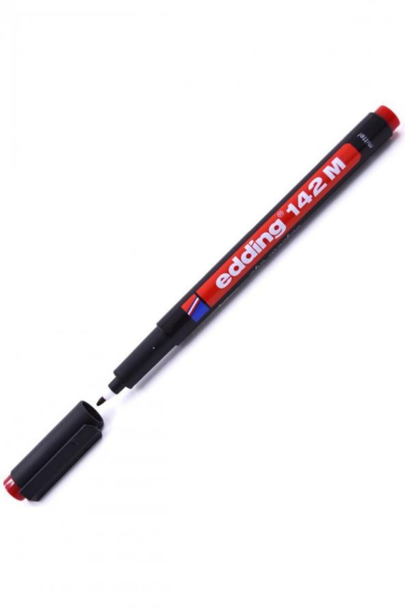 Eddıng Ed-14202 Kırmızı Asetat Kalemi