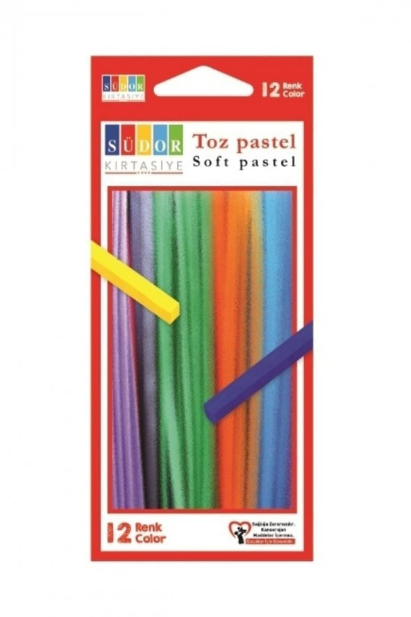 Toz Pastel Boya 12 Renk Bs-97
