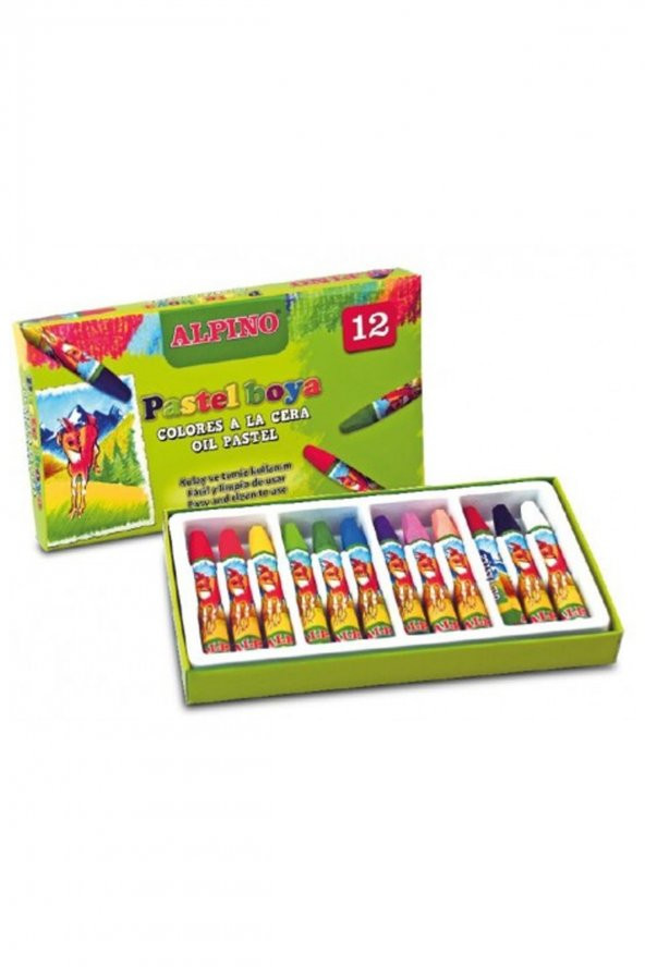 Alpino 12 Yağlı Pastel Boya 8299