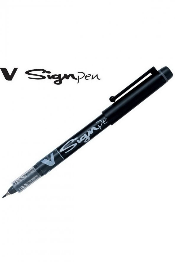 V-signpen - Siyah