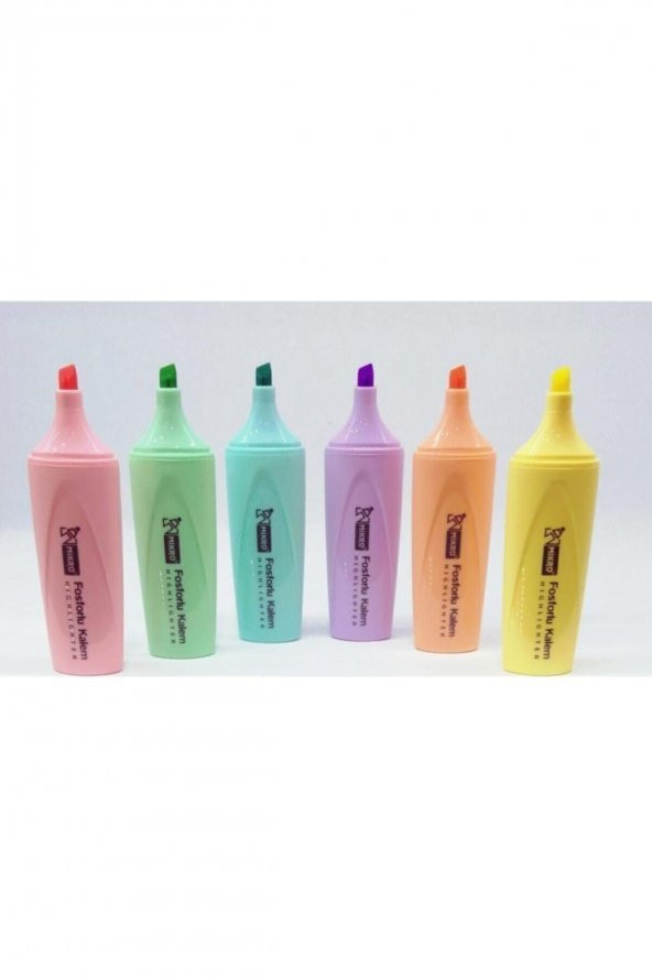 Highlighter Pastel 6 Lı Fosforlu Kalem F.k - 2