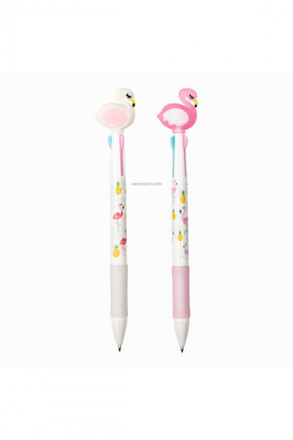 Mk-102 Flamingo 3 Renk Yazabilen Tükenmez Kalem