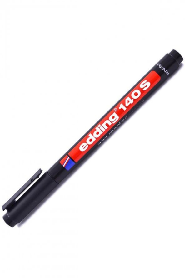 Asetat Kalemi E-140s Siyah Cd Kalemi Ince Uçlu Permanent - 2