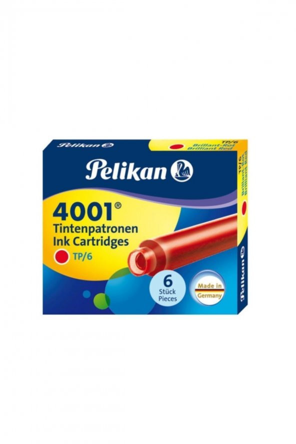 Tp6x Dolma Kalem Kartuşu Kırmızı