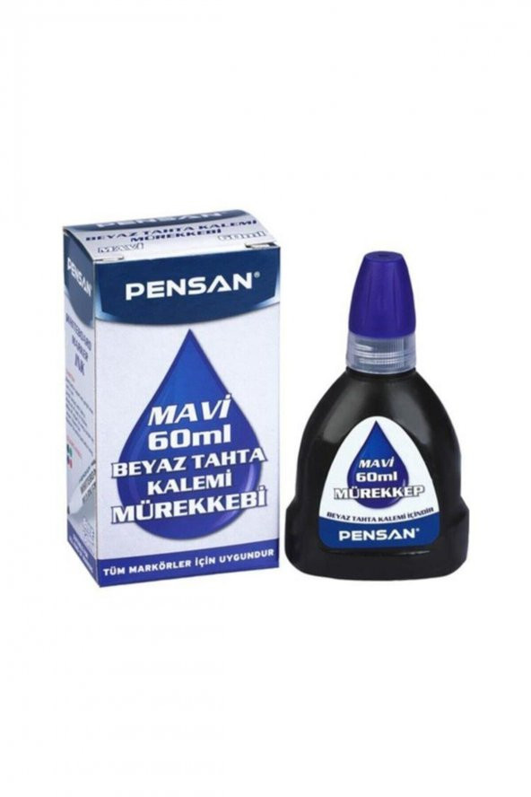 4004 Tahta Kalem Mürekkebi Mavi 60 ml Tx