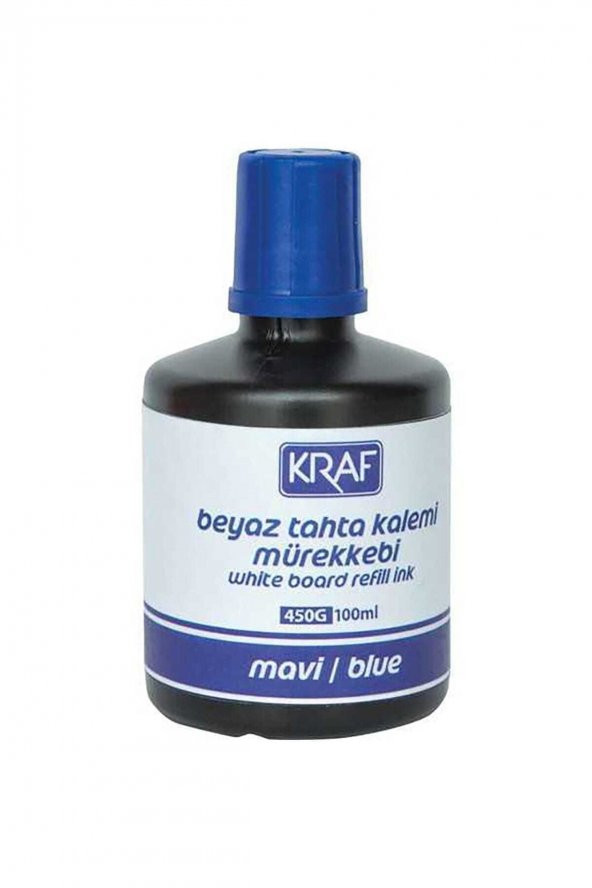 Beyaz Tahta Kalemi Mürekkebi 100 ml Mavi Tx