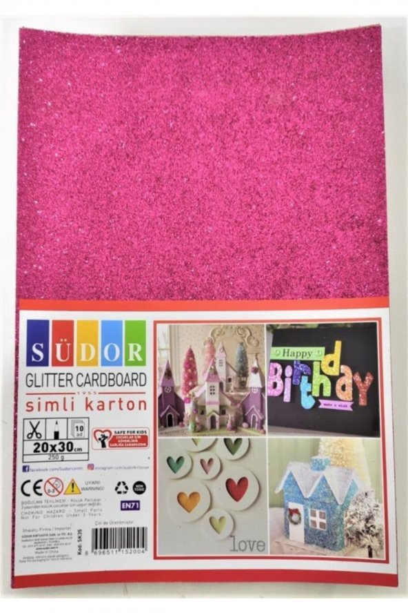 Simli Karton 20x30 Cm 10 Renk 250 G - 2