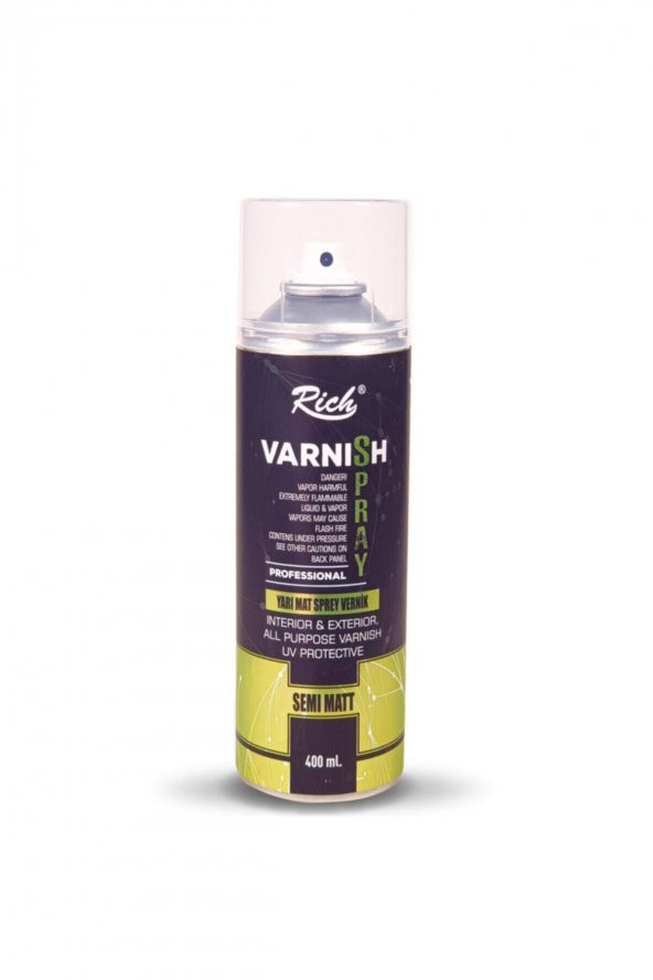 Yarımat Sprey Vernik 002 400 ml