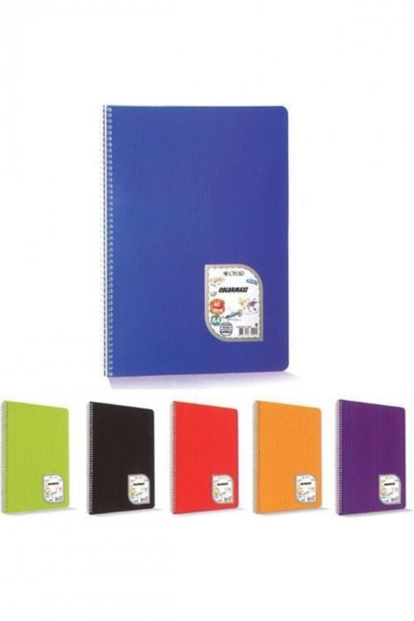 40 Yaprak Sp Pp A4 Kareli Defter