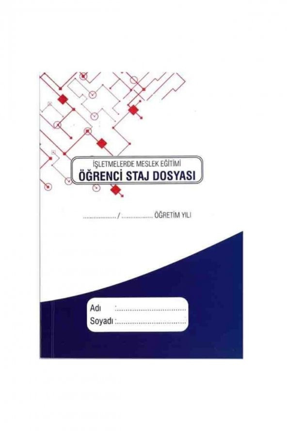 20x28 Öğrenci Iş Dosyası (staj Dosyası) 96 Yp