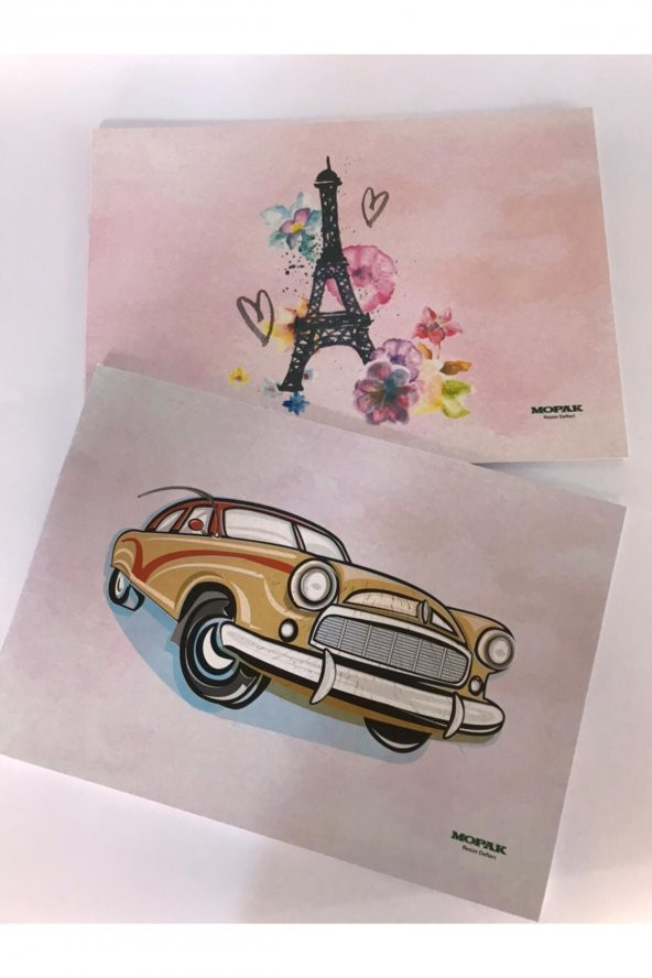 Mopok 40 Yaprak Büyük Boy 2li Defter t.d