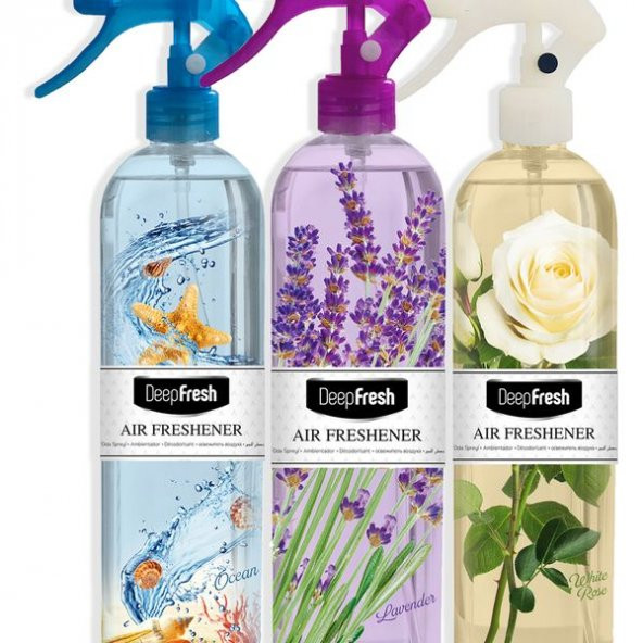 Deep Fresh Oda Spreyi Karma Paket 3 x 400 ml