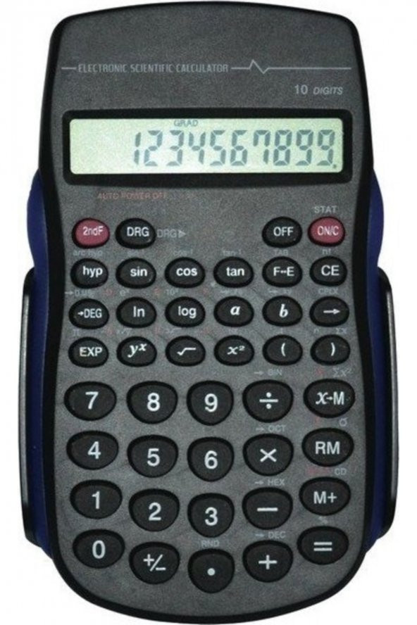 FX-4056 10 Digit Cep Tipi Fonksiyonlu Hesap Makinesi - 2