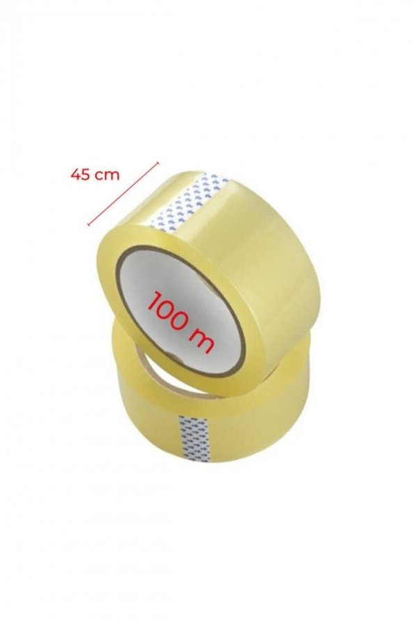 6 Adet 100 Metre Homelt Koli Bandı 45mmx75 M Kopmayan Koli Bandı Güçlü Koli Bandı