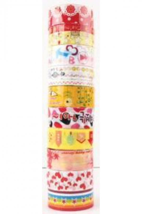 Desenli Bant Ct01 10 Lu (10 Adet) deba