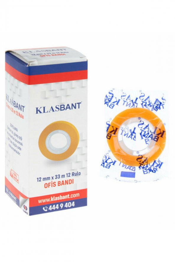 Ofis Bandı Selefon Bant 12mmx33mt 12 Li