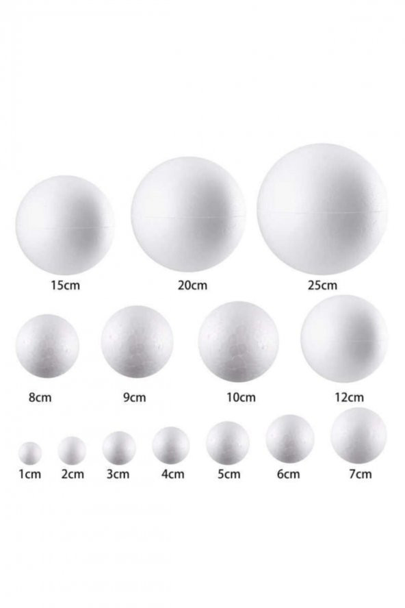 6902 Strafor Köpük Top 5 Cm - 10lu Paket - 3