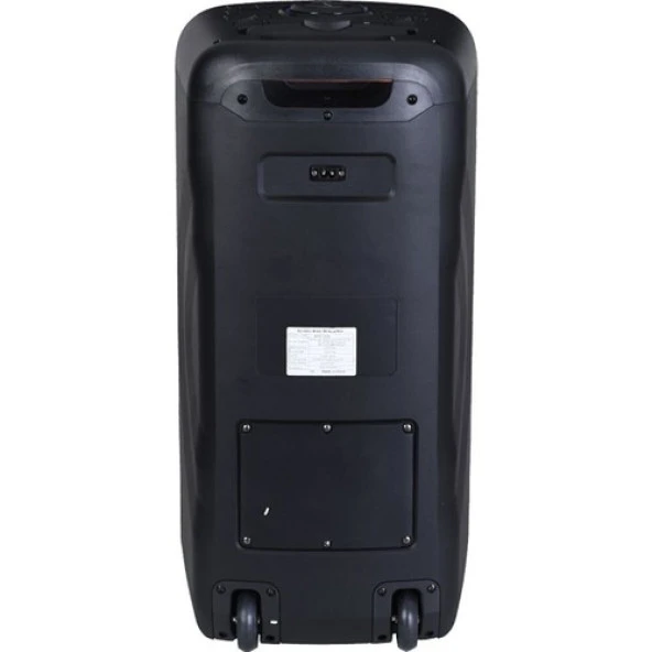 König KNG-1100 Partybox Mikrofonlu Taşınabilir Şarjlı Akülü Hoparlör Çanta Amfi - 2