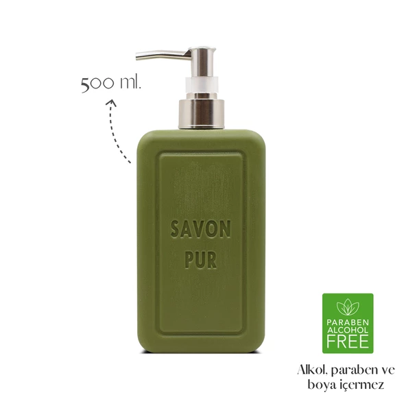 Savon De Royal Savon Pur Luxury Vegan Sıvı Sabun Yeşil 500 ml - 2