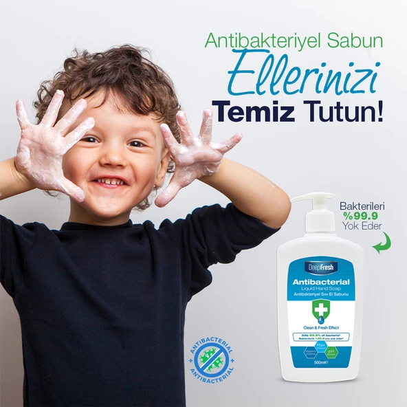 Deep Fresh Antibakteriyel Sıvı Sabun 500 ml - 3