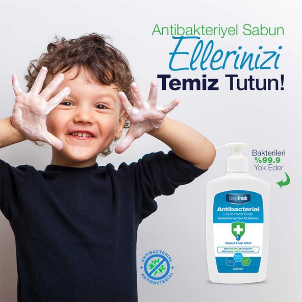 Deep Fresh Antibakteriyel Sıvı Sabun 500 ml - 7