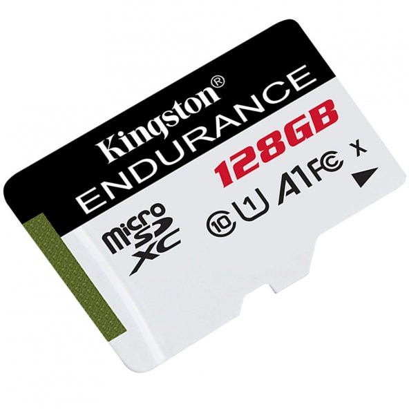 Kingston SDCE-128GB 128GB microSDXC Endurance 95R-45W C10 A1 UHS-I Card Only Hafıza Kartı