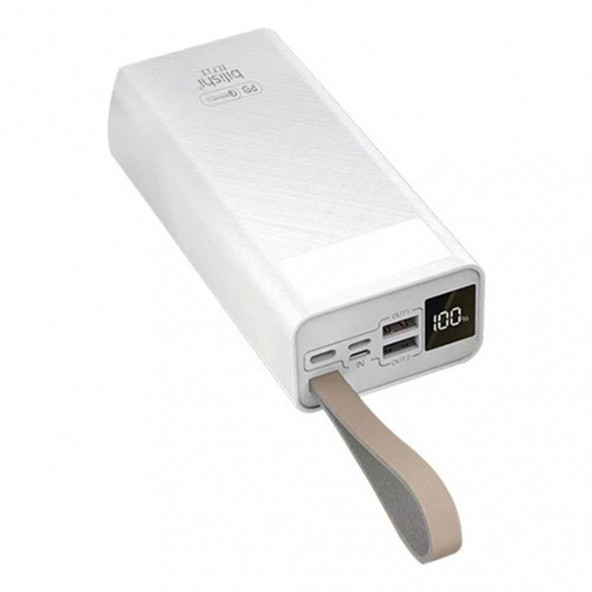 30000 Mah Powerbank Qc 3.0 Qualcomm Pd Hızlı Şarj 22.5W Led Işıklı Göstergeli Taşınabilir Powerbank