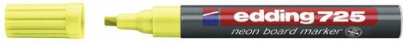 Edding Beyaz Tahta Kalemi̇ Neon Fosfor Sari (e725) - 2
