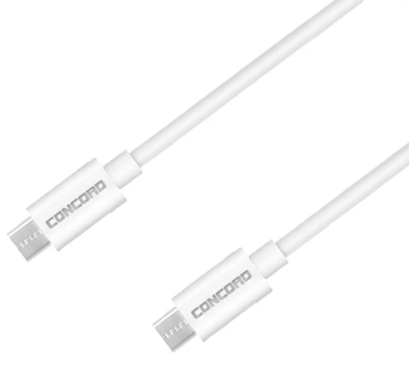 Concord C813 Type-C -Type-C Usb Pd 1 Mt 3A Şarj ve Data Kablosu