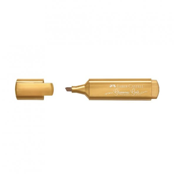 Faber-Castell Fosforlu Kalem 46 Metali̇k Altin Glamorous Gold