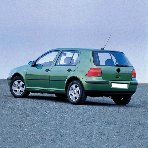 VW Golf 4 1998-2004 Sol Dikiz Ayna Camı Mavi Isıtmalı 1J1857521C - 2