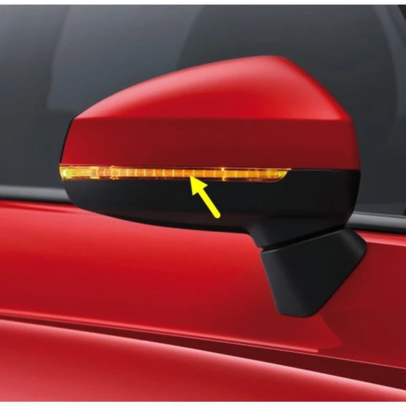 Audi A3 HB 2013-2016 Sağ Dış Dikiz Ayna Sinyal Lambası 8V0949102