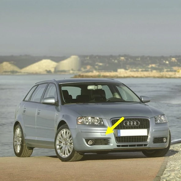 Audi A3 Sportback 2004-2008 Ön Tampon Çeki Demiri Kapağı 8P4807241 ürün görseli 1